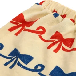 Ribbon Bow All Over Ruffle Skirt by Bobo Choses