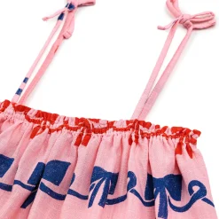 Ribbon Bow All Over Woven Top by Bobo Choses - Last One In Stock - 10-11 Years