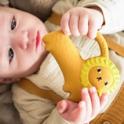 Richie Lion Teether by Oli & Carol x Donna Wilson