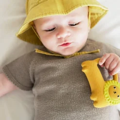 Richie Lion Teether by Oli & Carol x Donna Wilson