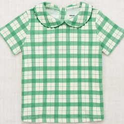 Rickrack Collar Tee in String Piazza by Misha & Puff