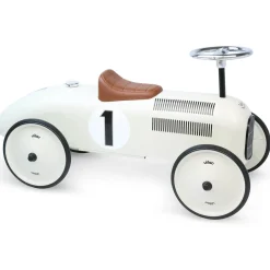 Ride On Metal Car in Cream by Vilac