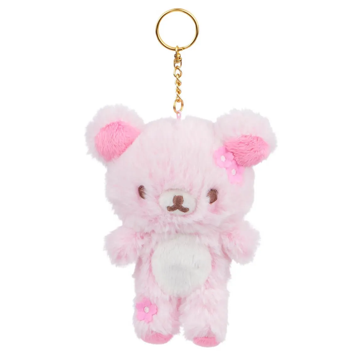 Rilakkuma Cherry Blossom Keychain by San-X