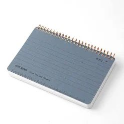 Ring Memo B7 Notebook in Blue by Midori