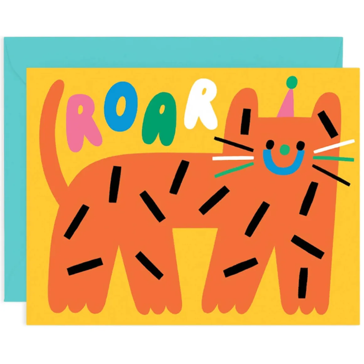 Roar Greetings Card by Susie Hammer for Wrap