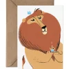 Roaring Birthday Greetings Card by Carolina Buzio for Card Nest