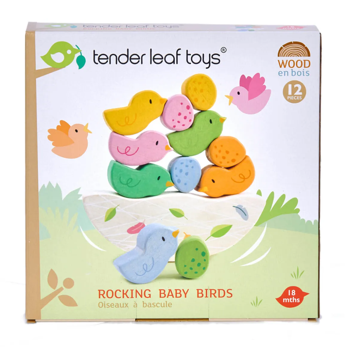 Rocking Baby Birds by Tender Leaf Toys