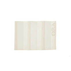 Rocky M. Handmade Ceramic Soap Dish in White by Oba Studios