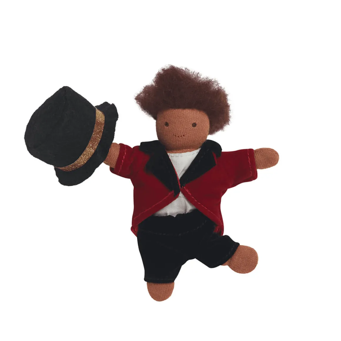 Rolando The Ringleader Holdie Folk Pocket-Sized Doll by Olli Ella