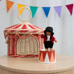 Rolando The Ringleader Holdie Folk Pocket-Sized Doll by Olli Ella