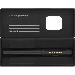 Rollerball Pen in Black by Moleskine X Kaweco