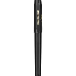 Rollerball Pen in Black by Moleskine X Kaweco
