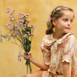 Romantic Dress in Antoinette Print by Bonjour