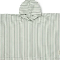 Roomie Poncho in Ice Blue / Creme de la Creme by Liewood