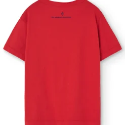 Rooster Kids T-shirt in Red by The Animals Observatory - Last One In Stock - 4 Years
