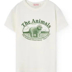 Rooster Kids T Shirt in White by The Animals Observatory