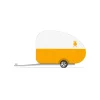Rosebud Camper Trailer For Mini Candycar By Candylab Toys