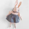 Rose Large Rabbit in Peach by Polka Dot Club
