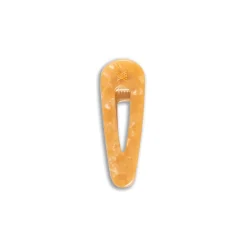 Round Hair Clip in Caramel by Repose AMS