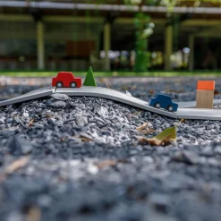 Rubber Road & Rail Set by PlanToys
