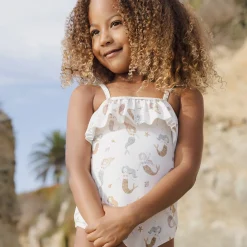 Ruffle One Piece in Mermaids by Rylee & Cru