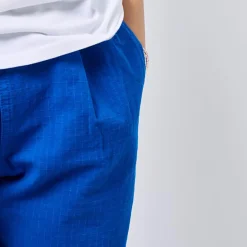 Rygybay Kid's Trousers in Blue De Prusse by American Vintage