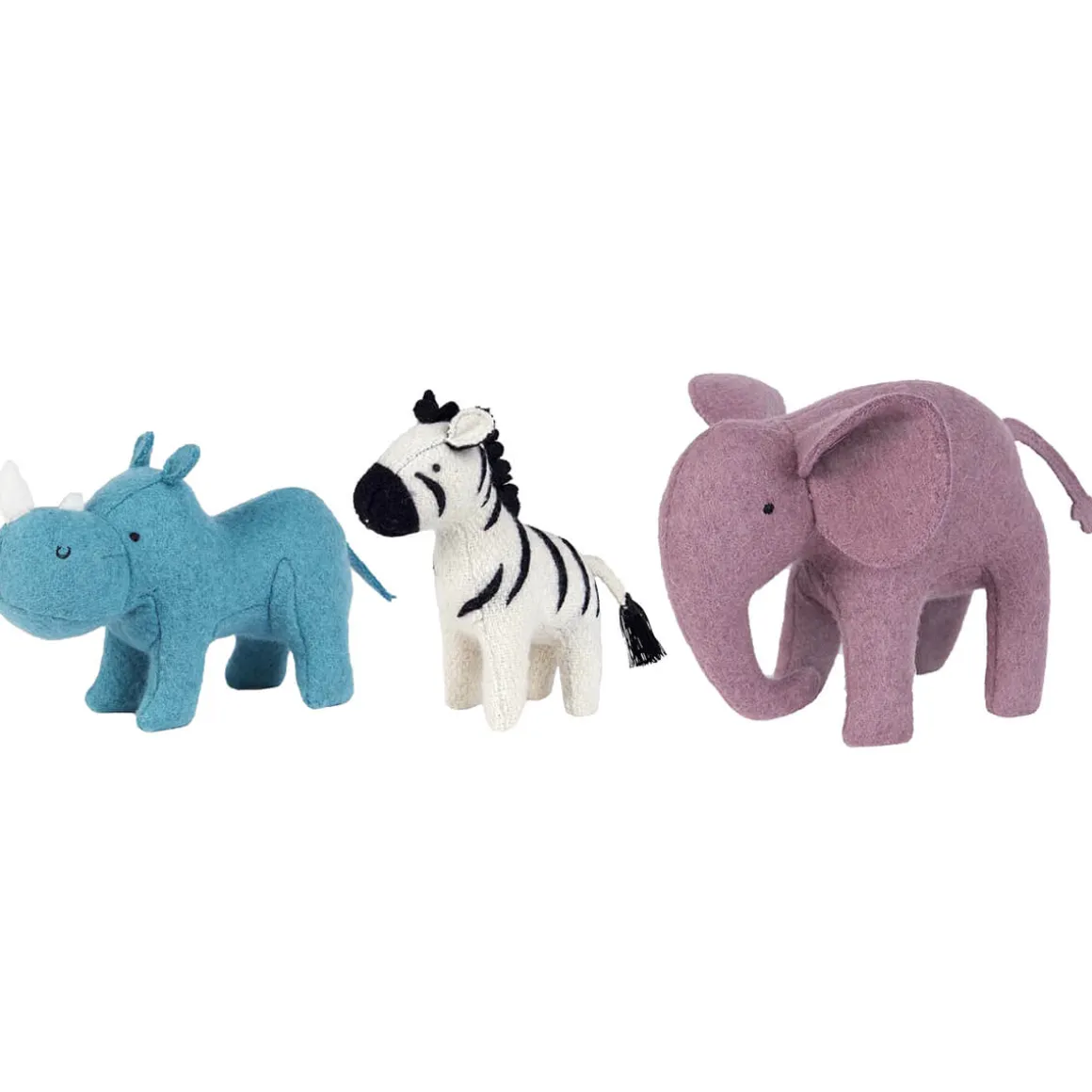 Safari Animals Holdie Folk Set by Olli Ella
