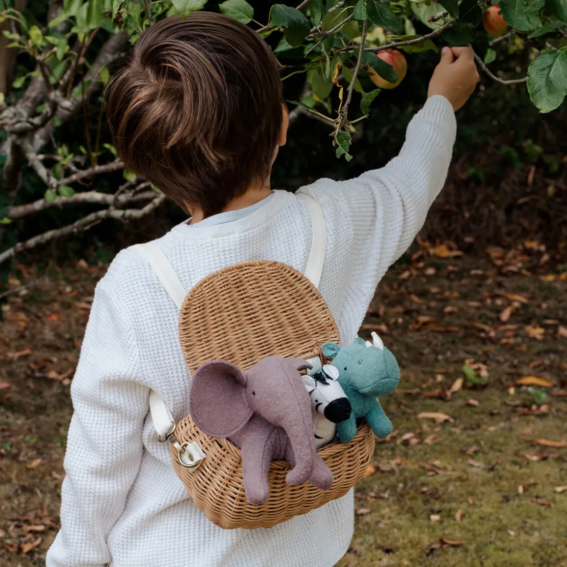 Safari Animals Holdie Folk Set by Olli Ella