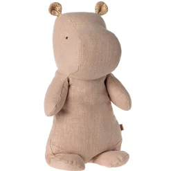 Safari Friends Hippo (Medium) in Light Rose by Maileg