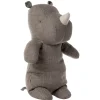 Safari Friends Rhino (Medium) in Dark Grey by Maileg