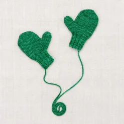 Safe Harbour Mittens in Bottle Green by Misha & Puff - Last One In Stock - 6-8 Years