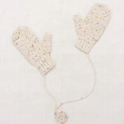 Safe Harbour Mittens in Iris Confetti by Misha & Puff