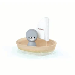 Sailing Boat with Seal by PlanToys