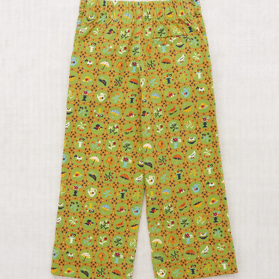Sailor Pant in Sprig Trellis by Misha & Puff