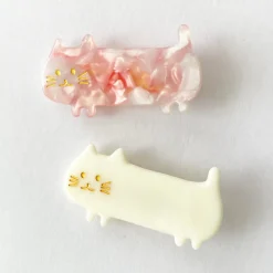 Sakura Kitty Hair Clip in Various Colours (5cm) by Hello Sakura