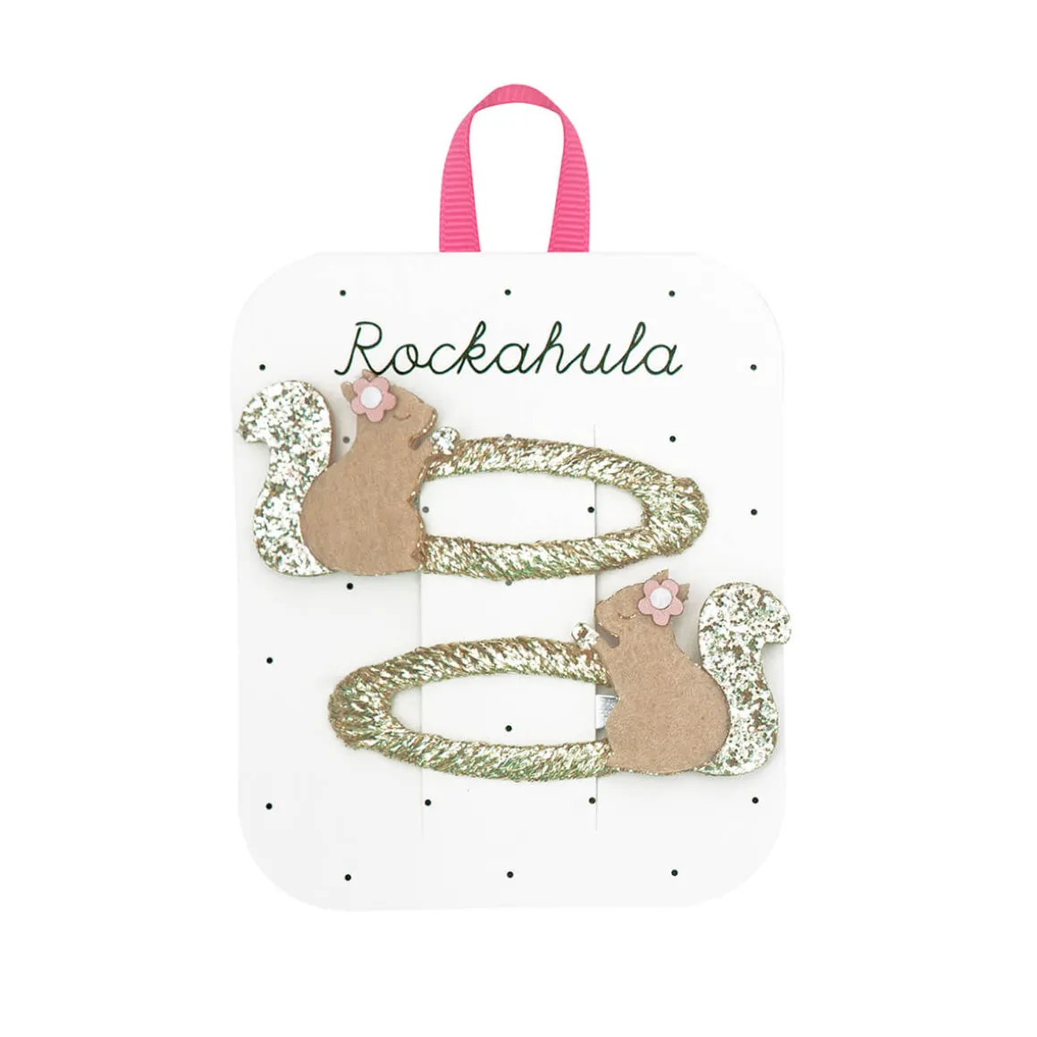 Sally Squirrel Hair Clips by Rockahula