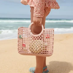 Samantha Basket With Charms in Rose by Liewood