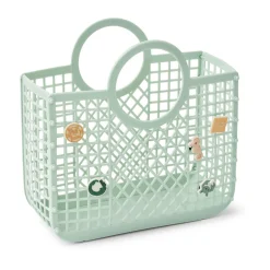 Samantha Basket With Charms in Light Peppermint by Liewood
