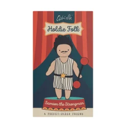 Samson The Strongman Holdie Folk Pocket-Sized Doll by Olli Ella