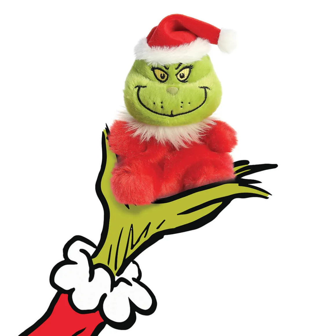 Santa Grinch Palm Pals by Aurora