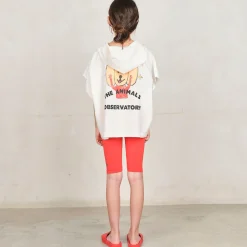 Sardine Kids Leggings Shorts in Red by The Animals Observatory