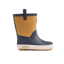 Sasha Thermo Rainboots in Classic Navy Multi Mix by Liewood