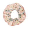 Satin Edge Scrunchie in Peach by Mimi & Lula