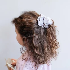 Scalloped Floral Scrunchie by Mimi & Lula