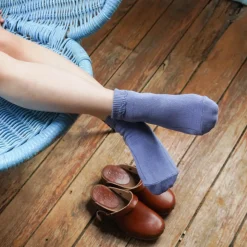 Scallop Trim Socks Set by Soor Ploom