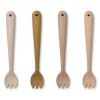Scott Feeding Forks in Rose Multi Mix by Liewood (4 Pack)