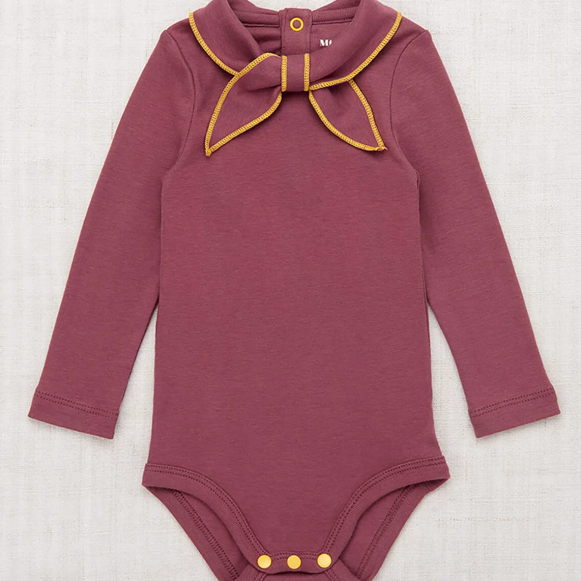 Scout Onesie in Plum by Misha & Puff