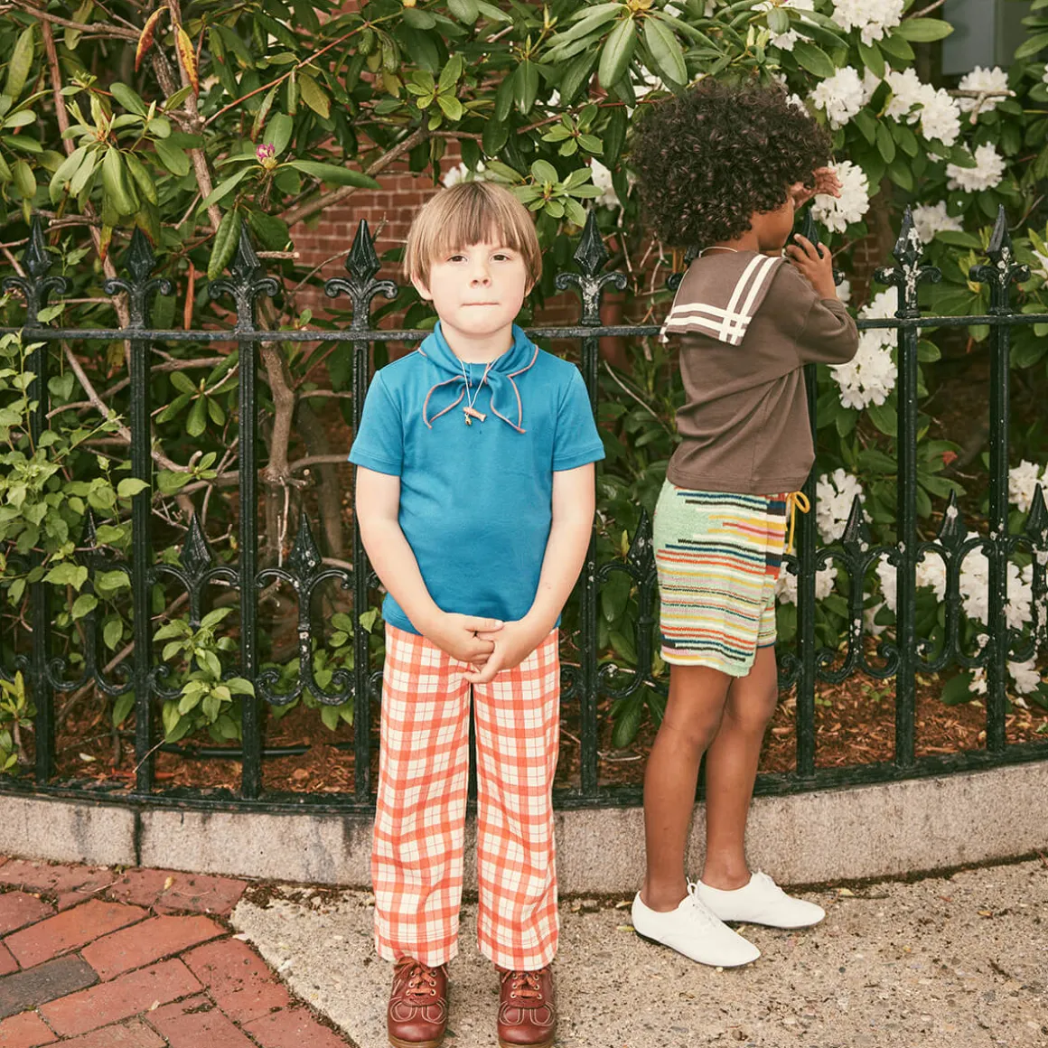 Scout Tee in Prussian Blue by Misha & Puff