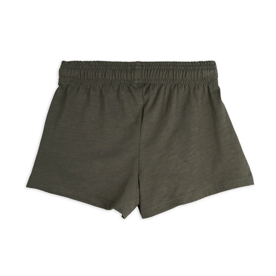 Seagull Embroidered Shorts in Black by Mini Rodini