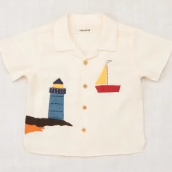 Seaside Leon Top in String by Misha & Puff